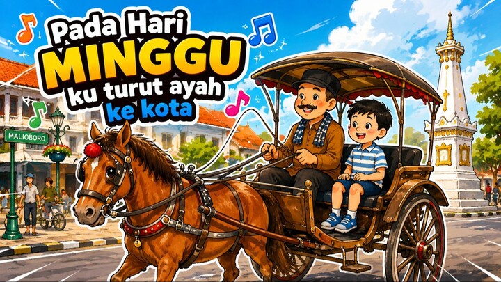 Bernyanyi Gembira Bersama Hewan - NAIK DELMAN (Lagu Anak Indonesia)