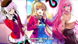 Classroom Of The Elite Badass Edits / TikTok Compilation PT1🔥🔥