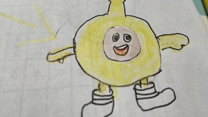 رسمت اليوم بيضة سوداء صغيرة، لكن يبدو أنها ليست ميئوسًا منها مثل السابق.