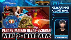 PERANG MAINAN BESAR-BESARAN DISERBU ROBOT JAHAT, MONSTER SLIME DAN SENJATA GASING FINAL WAVE 🔥