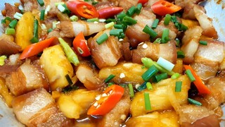 cách làm THỊT BA RỌI KHO THƠM món ăn ngon dân dã - món ngon dễ làm