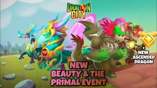 Upcoming BEAUTY & THE PRIMAL Event + New Ascended Dragon in Dragon City 2022