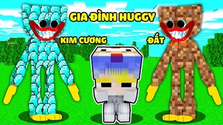 TÔ GÀ 1 NGÀY SỐNG CHUNG VỚI GIA ĐÌNH HUGGY WUGGY KIM CƯƠNG VÀ HUGGY ĐẤT KHIẾN SINH TỐ BẤT NGỜ