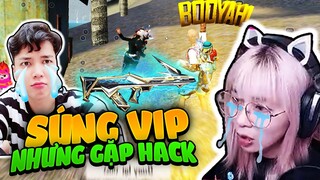 Free Fire | Misthy test thử siêu phẩm Groza Thiên Lôi. Gặp phải hacker siêu ảo diệu vẫn được Booyah?