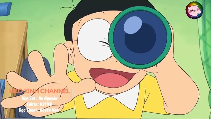Nobita Dùng Cái ống Nhòm Thần kì Của Doraemon Để Bắt Cướp _ Tập 618