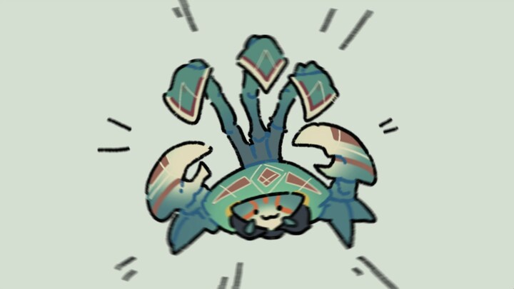 Kalajengking datang dan menciptakan