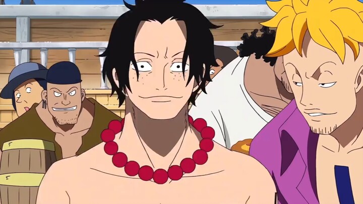 Luffy eats while sleeping, Ace falls asleep in the middle of eating—those two brothers are just too 
