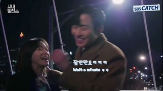 [ENG]Kiss on the bridge/Dashi run run run#behindthescenes #businessproposal #ahnhyoseop #kimsejeong