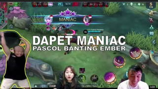 MIYA PASCOL DAPAT MANIAC COMBO BARENG BIKENT , LANGSUNG BANTING EMBER !!