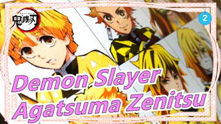[Demon Slayer] Twelve Agatsuma Zenitsu?? Draw Characters In Demon Slayer With Zenitsu's Style_2