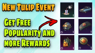 TULIP DAILY MISSION | GET FREE TEA POPULARITY| DACIA SKIN | PARACHUTE SKIN | PUBG MOBILE