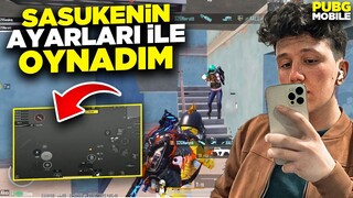 SASUKENİN AYARLARI İLE OYNADIM!! | PUBG MOBİLE @SASUKEPubgMobile