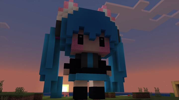 โหมดเอาชีวิตรอด ฟู่ฟู่สร้างเสร็จสักที ดีใจมาก (*≧▽≦)