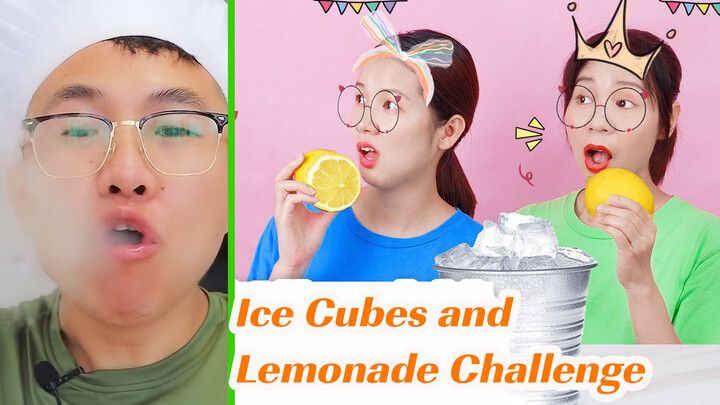 [Entertainment]White Fog Challenge: Ice+lemon juice