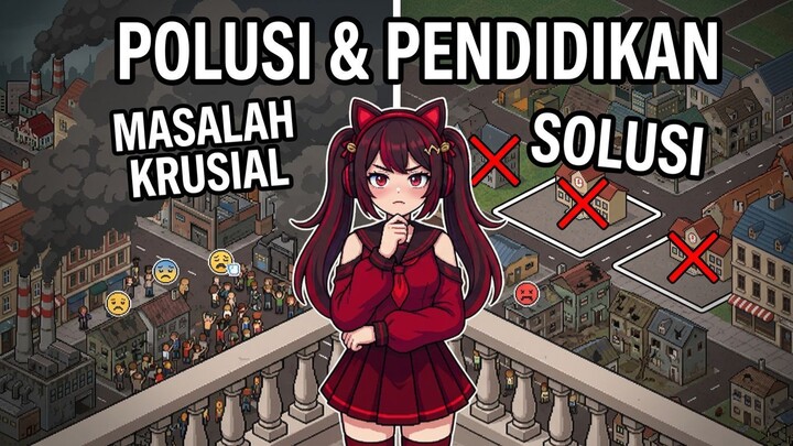 Polusi Industri, Pendidikan Mandek: Mengatasi Masalah Krusial Kota di Theo Town!