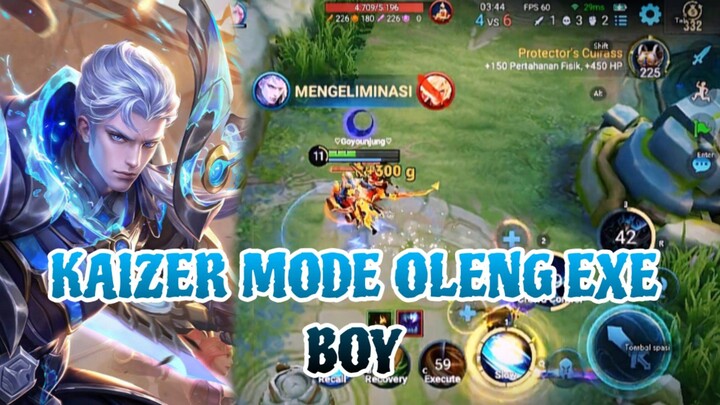 KAIZER MODE OLENG EXE BOY