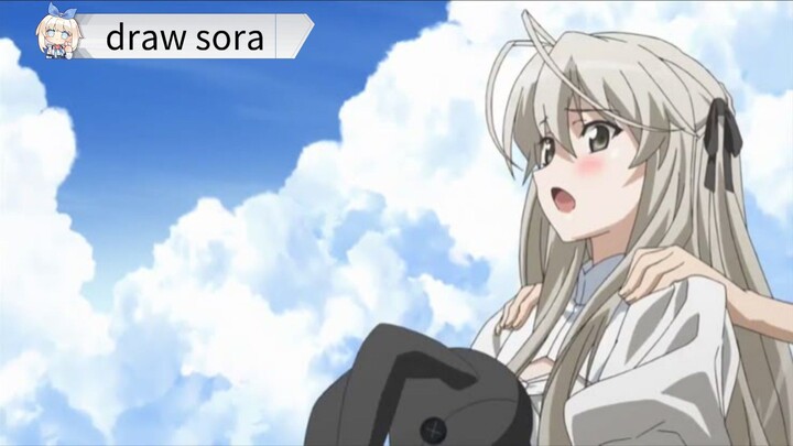 gambar sora dari yosoga no sora ambil cerita kisah hidup nya