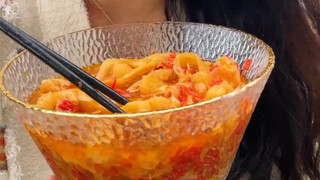 #Spicy and Tangy Boneless Chicken Feet—Too much is sickening, not enough leaves you craving more. Wh