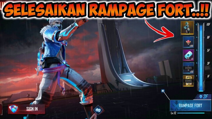 CARA MENYELESAIKAN MISI RAMPAGE FORT UNITED FF 2022..!! CARA MENDAPATKAN RAMPAGE BOOK