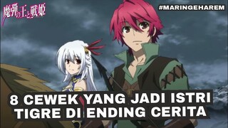 8 CEWEK YANG JADI ISTRI TIGRE DI ENDING CERITA | MADAN NO OU TO VANADIS