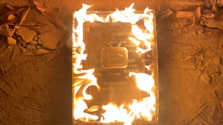 I burned the medals, hoping that they can receive this surprise even in their grave!