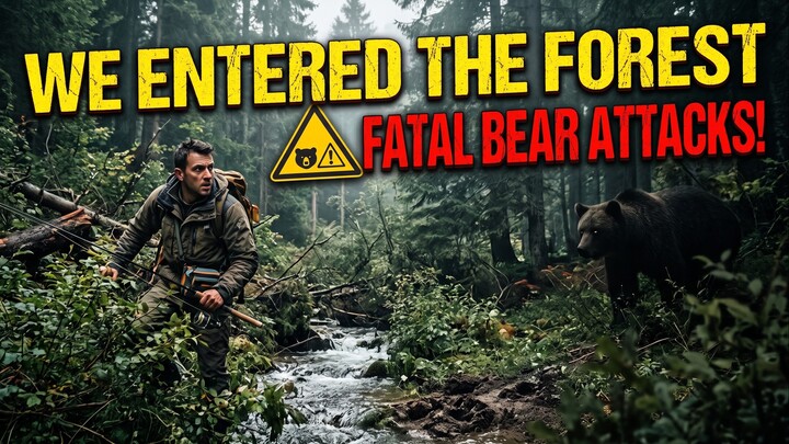 Into the Bear-Infested Forest! 🐻⚠️ (Fresh Tracks & Heavy Scent) | Extreme Trout Fishing