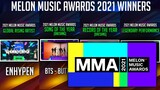 MELON MUSIC AWARDS 2021 WINNERS