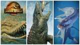 🦈 ALL MARINE REPTILES - Jurassic World Evolution 2 [4K]