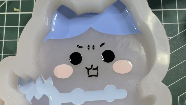 When I tried coloring and squishing for the first time!