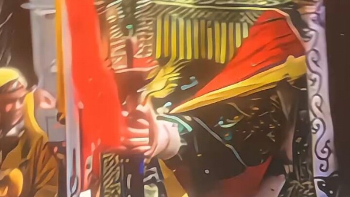 "At this moment, he really hopes that he is the real Guan Gong"