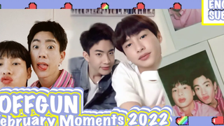 Eng Sub OffGun February Moments 2022💚 รักออฟมากๆ