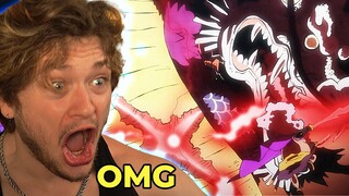 ODEN'S SPIRIT TAKES KAIDO DOWN!!!  (one piece reaction)