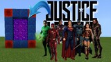 PORTAL TO THE JUSTICE LEAGUE IN MINECRAFT PE