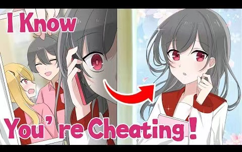 [English subtitles/audio comic] Whenever I chat with other girls, my yandere and tsundere girlfriend