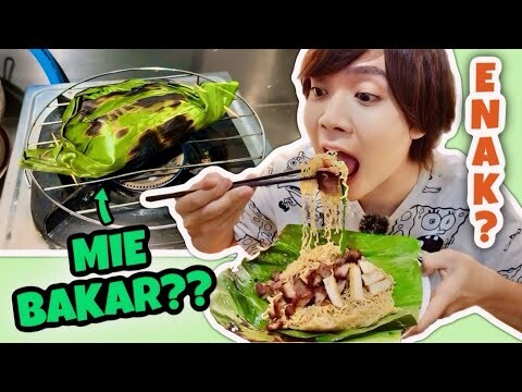 MIE BAKAR!? PERTAMA KALI COBA MIE BAKAR!!