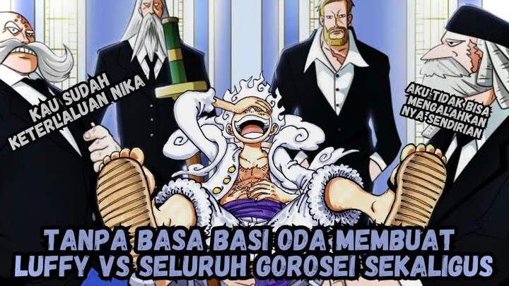 Terlalu Edan Arc Egghead Ini, Sun God Nika Vs 5 Gorosei !!!