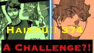 Oikawa Challenges Hinata!? | Haikyu!! Chapter 374 Discussion