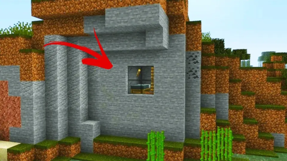 How To Make The Smallest Secret House In Minecraft Bilibili