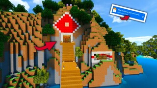 WAWWW!! DIDALAM BUKIT INI TERNYATA BASE FULL COMMAND BLOCK!! - Map Showcase Minecraft #132