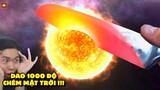 DÙNG DAO 1000 ĐỘ CHÉM MẶT TRỜI TRONG SOLAR SMASH !!! (Pobbrose Thánh phá hoại) | Solar smash ✔