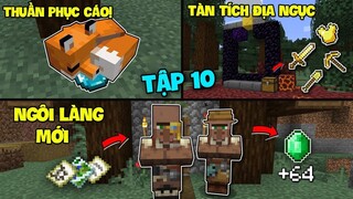 Minecraft Sinh Tồn 1.16.1 Tập 10: Tàn tích địa ngục, thuần phục cáo và Ngôi Làng mới!!