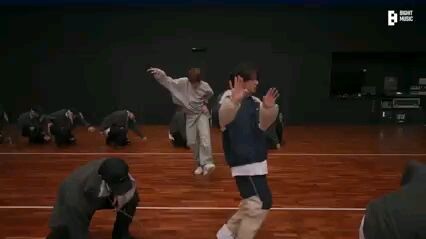 BTS practice dance