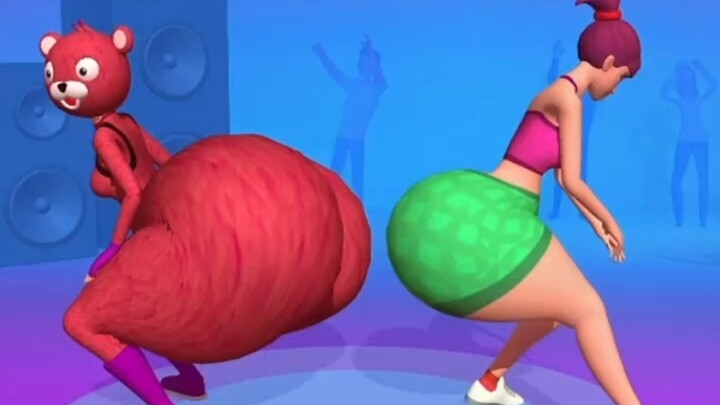 Tang San and Xiao Wu's Big Butt Battle.