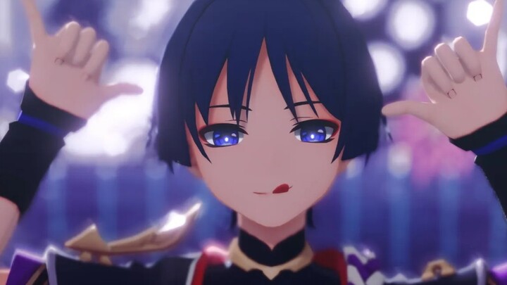 【原神MMD】p.h 【散兵】（一打开就看到新鲜的散兵，好耶