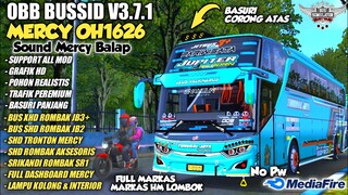 OBB BUSSID V3.7.1 TERBARU SOUND MERCY BALAP OH1626 | GRAFIK HD | BUS SIMULATOR INDONESIA