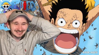 Luffy Arrives At Marineford! | One Piece Reaction Episode 464-465