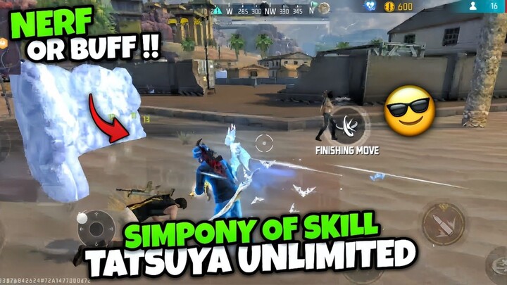 PENJELASAN DAN CARA BERMAIN TATSUYA DI META SEKARANG ! DINERF MALAH MAKIN OP !! - GARENA FREE FIRE