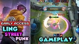 LING STREET PUNK STARLIGHT GAMEPLAY | SKILL EFFECTS