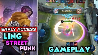 LING STREET PUNK STARLIGHT GAMEPLAY | SKILL EFFECTS