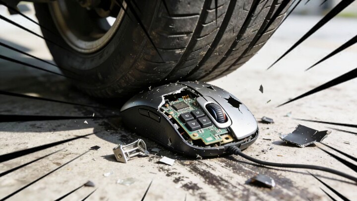 Nếu cảm thấy áp lực quá thì hãy ngắm con chuột của tôi xem sao!